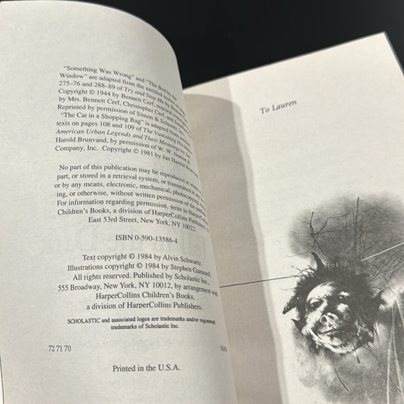 More Scary Stories to Tell in the Dark - Scholastic Paperback Book - Picture 5 of 8